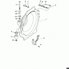 4.3L (GEN +) (2 BBL.)    GM 262 V-6 1998 0L010044 THRU 0M614999 Flywheel housing