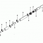 5.0L MPI ALPHA/BRAVO 1A623185 & Up Closed cooling system(bravo) sea pump hoses