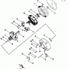 200  (2 BBL.)   GM 305 V-8  1987 0B525982 THRU 0B774444 Alternator(motorola #8mr2039k)