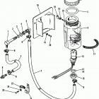 BRAVO THREE 0B664190 THRU 0F729999 Oil reservoir components(round oil bottle)