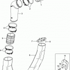 5.0L MPI ALPHA/BRAVO 1A623185 & Up Exhaust system components