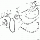4.3L (GEN II) (2 BBL.)    GM 262 V-6 1992-1993 0D714107 THRU 0F000877 Power steering components