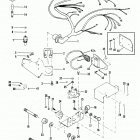 175  (2 BBL.)   GM 262 V-6  1987 0B527955 THRU 0B773242 Wiring harness and electrical components