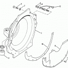 3.0L    GM 181 I/L4  1987-1989 0B450801 THRU 0C856558 Flywheel housing