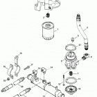 7.4L BRAVO    GM 454 V-8 1988-1991 0B771113 THRU 0D603117 Oil filter and adapter