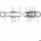 ALPHA ONE SS            1986-1989 ALL THRU none Trim cylinder and repair kits(iii-iv-v) (2nd design)