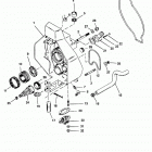 BRAVO THREE 0F730000 THRU 0M100000 Gimbal housing