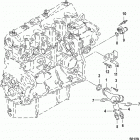 2.5L SDI 75 I5 ANF001003 & Up Water pump, connection  /  flange