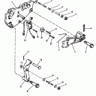 175  (2 BBL.)   GM 262 V-6  1987 0B527955 THRU 0B773242 Shift bracket old design