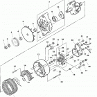 350 MAG MPI ALPHA/BRAVO 0L331599 THRU 0M299999 Alternator(mando)