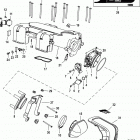 8.2L Mag EC (Base Model) 2A041665 THRU 2A051741 Throttle body, mechanical throttle-shift