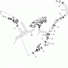 496 MAG EC (Base Model) 1A066166 THRU 1A350440 Cooling system, raw water components, port