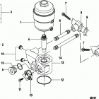 CMD QSD 2.0 EI 130 88205000 THRU 88205098 Oil filter assembly