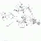 T16AAS/AAP SLINGSHOT ALL OPTIONS Suspension, front asm.