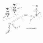 Z17VAA87/E87/X87 RZR 900 50/55 INCH ALL OPTIONS Suspension, front stabilizer bar