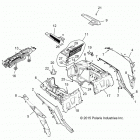 Z16VDE92NH RZR XP TURBO, MD Body, rear rack and fenders
