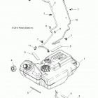 Z16VBE87FR/NR/JR RZR 900 60 INCH PS, EU Топливный бак