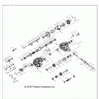 Z16VHA57A2/EAK/AS RZR 570 Drive train, main gearcase (from 2  /  2  /  16)