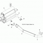 Z16VHA57FJ RZR 570 EU Engine, exhaust system