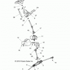 Z17VD_99AB/AK/AM/AW/LW/AZ RZR XP 1000 Steering, power steering asm.