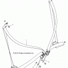 Z17VD_99AB/AK/AM/AW/LW/AZ RZR XP 1000 Body, seat belt mounting