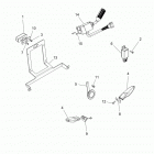 Z16VBE87FR/NR/JR RZR 900 60 INCH PS, EU Electrical, license plate light, turn signal and horn