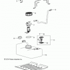 R15YAV17AA/AF/BA/BF RZR 170 Engine, fuel system