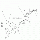 Z16VBE87FR/NR/JR RZR 900 60 INCH PS, EU Brakes, pedal and master cylinder