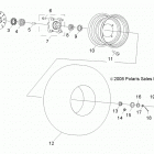 A09VA17AA/AD RZR 170 Колеса перед