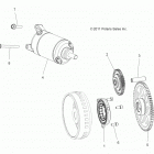 Z16VHA57A2/EAK/AS RZR 570 Engine, starter drive