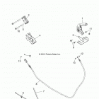 Z16VHA57FJ RZR 570 EU Brakes, parking brake
