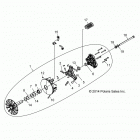 Z16VBE87FR/NR/JR RZR 900 60 INCH PS, EU Сцепление