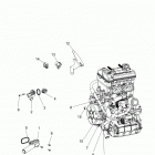 Z16VBE87FR/NR/JR RZR 900 60 INCH PS, EU Engine, cooling, thermostat and bypass