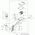R15YAV17AA/AF/BA/BF RZR 170 Воздушная система