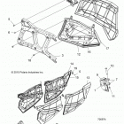 Z17VFE99AM/AW/LW/M99AB RZR XP 4 1000 Body, doors, rear