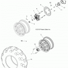 Z16VHA57FJ RZR 570 EU Колеса перед