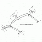 Z16VDE92NH RZR XP TURBO, MD Suspension, rear control arms