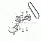 Z17VDE92AK/AM/LK RZR XP TURBO Маслянный насос