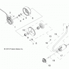 R15YAV17AA/AF/BA/BF RZR 170 Стартер