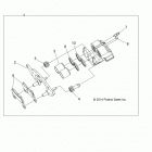 Z16VBE87FR/NR/JR RZR 900 60 INCH PS, EU Передние колодки