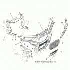 Z16VDE92NH RZR XP TURBO, MD Body, front bumper