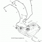 Z16VDE92NH RZR XP TURBO, MD Топливный бак