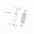 Z17VAA87/E87/X87 RZR 900 50/55 INCH ALL OPTIONS Передний аммортизатор