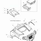 Z16VHA57A2/EAK/AS RZR 570 Body, hood and front body work