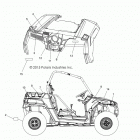 Z16VHA57FJ RZR 570 EU Кузов Наклейки