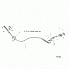 Z16VBE87FR/NR/JR RZR 900 60 INCH PS, EU Селектор передачи