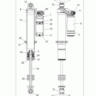Z16VCE87AB/AR/AE/AS RZR 4 900 Передний аммортизатор