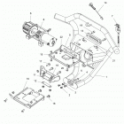 Z15VDE99AT/AL/AV/AW/LP/EW/AO/AP/AZ/NV/NW/K99AA/AU RZR XP 1000 Accessory, front bumper, w  /  winch
