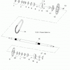 R15YAV17AA/AF/BA/BF RZR 170 Задний привод