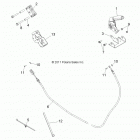 Z15VHA57FJ RZR 570 EU Brakes, park brake